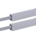 Magnetic Push To Open Latches For Cabinets And Drawers No Handle Design ABS Magnet Durable Two Pack 9.5 By 1.5 Cm