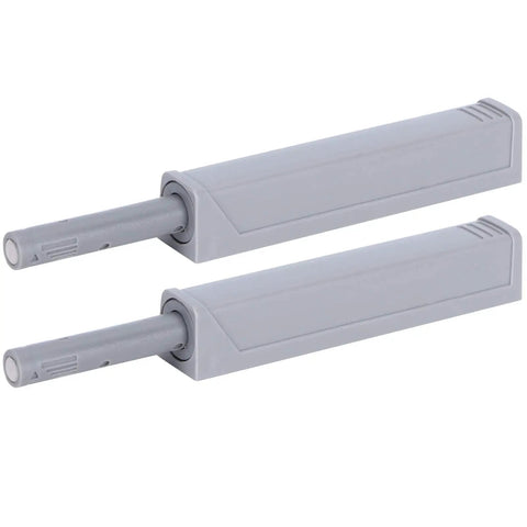 Magnetic Push To Open Latches For Cabinets And Drawers No Handle Design ABS Magnet Durable Two Pack 9.5 By 1.5 Cm