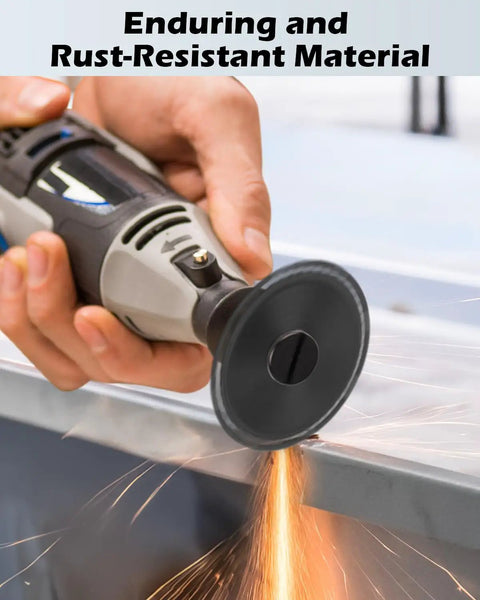 Cut Off Wheel Mounting Mandrel Holder For Three Eighths Inch And One Quarter Inch Arbor Holes Four Pack Die Grinder Accessories