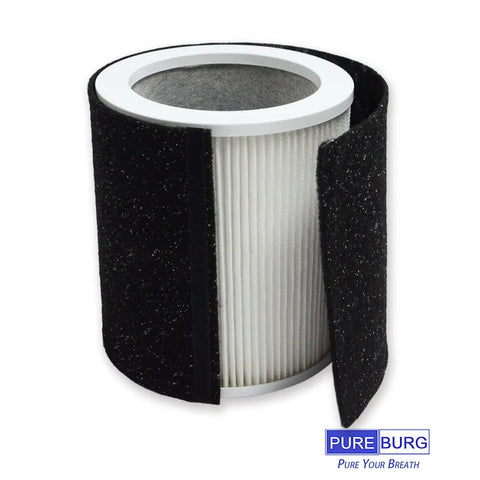 Replacement Filter Set For Hunter HP670 Air Purifier With H13 True HEPA And Four Activated Carbon Pre Filters
