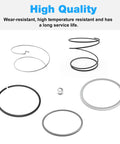 Impact Driver Spring Kit Replacement For 20V Impact Drivers With N078434 Spring And N089668 Steel Ball set on white background.
