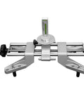 High Octane 3D DSP Wheel Alignment Clamp With Magnetic Adapter For Universal 11 To 25 Inch Rims Precision Camber Caster Gauge Tool, front view.