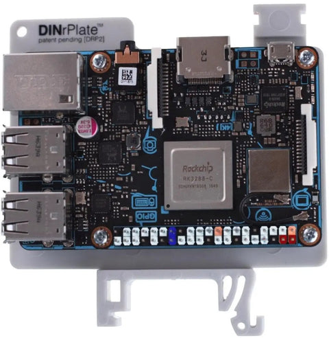 Solid Grip Din Rail Mount For Raspberry Pi Featuring Killer Cooling And Innovative Micro Usb Strain Relief For Hassle Free 35 Mm Rack Installation And Sweet Labs, showing detailed PCB layout.