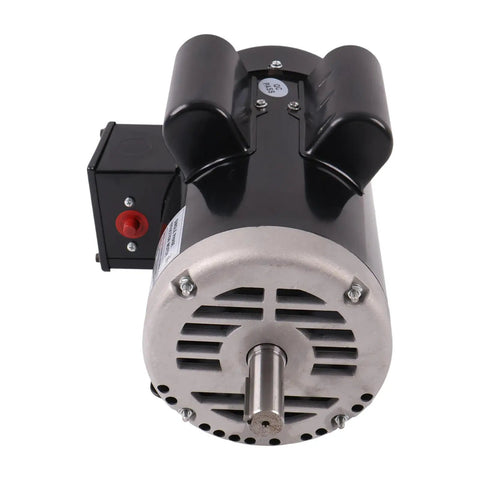 Beefy 5HP 230V Single Phase Electric Motor 3450 RPM 145T Frame Replacement For Industrial Equipment Built To Last Compatible With Weg