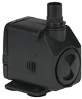 Energy Efficient 115 Volt Magnetic Drive Fountain And Pond Pump With Adjustable Flow Valve 300 GPH 6 Foot Cord Black