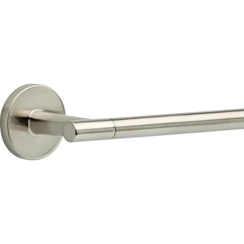 Close-up of Stainless Steel 24 Inch Towel Bar For Bathroom And Kitchen, Built To Last With Brilliance Finish, showing mounting detail.