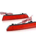Mercedes W447 Vito 2014 2019 LED Reflector Tail Light 2Pc Red Lens Upgrade for Brake Signal Fog Lamp Driving Lights