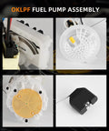 Electric Fuel Pump Module Assembly For Dodge Ram 1500 2500 3500 3.7L V6 4.7L 5.7L V8 Direct Fit Replacement components shown