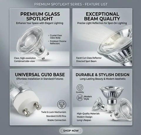 Waterproof GU10 LED Range Hood Bulbs 5W Dimmable Warm White 3000K Featuring Badass Quartz Glass And Polished Chrome Reflector For Kitchens And Appliances Two Pack Built Incredibly Tough