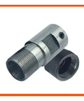 Heavy Duty Chuck Spindle Motor Shaft Extension Rod For Milling And Lathes Ensures Stable High Speed CNC Cutting Reduces Vibration Improves Finish With Durable Hard Steel Build featuring threaded ends.