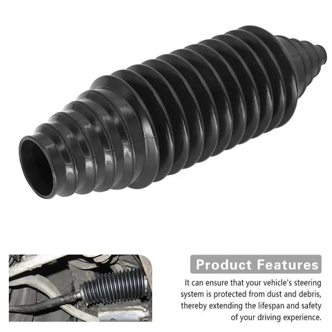 Steering Rack And Pinion Boot Kit For Auto Steering System Silicone Dustproof Bellow Gaiter shown with product features