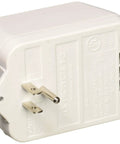 TRG1640 AC Transformer 16.5 VAC 45 VA with Auto Resetting PTC Fuse, Green Power On LED, Grounding Prong and Terminal, UL Listed, White