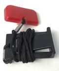 Must Have Magnetic Safety Key Lanyard For Treadmills With Braided Cord And Clip, Emergency Stop Key Replacement, PN 1000105094