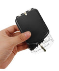 Hand holding Portable Compass With Mirror Ruler For Hiking And Orienteering, Lightweight Outdoor Navigation Tool For Families