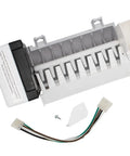 Beefed Up Eight Cube Ice Maker Assembly Replacement for Refrigerator Freezer Fits W10190960 and W10757851 Control Board Model