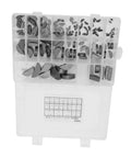 135 Piece Woodruff Key Assortment Kit With 21 Sizes Durable Steel Keys In A Portable Storage Box For Automotive Flywheel Pulley Crankshaft Repair And Machinery Maintenance