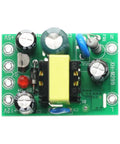 Two Pack AC DC Isolated Switching Power Supply Module Board Dual Output 110V 220V To 5V And 12V DC Converter Power Module For DIY Projects DIY Friendly, green PCB with transformer