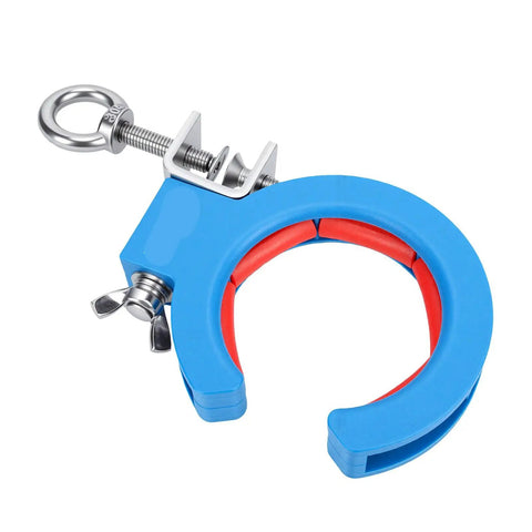 Cable Tray Roller Guide 65mm Blue ABS And Stainless Steel Wire Pulling Pulley For Indoor Outdoor Wiring With Easy Peasy Wire Routing And Simple Adjustable Installation, blue red