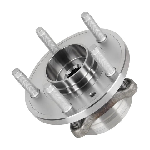Rear And Front Wheel Bearing Hub Assembly Set For Ford Explorer Rear 2011 To 2018 And Police Interceptor Utility Front 2012 To 2019 5 Lug