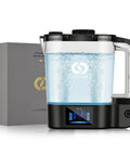 72 Oz Hydrogen Water Pitcher Pro Generator With 3000 PPB SPE PEM Tech Large Family Size Hydration System 9000mAh Battery Black