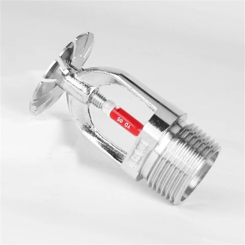 Heavy Duty Fire Sprinkler Head 1 Inch Dn25 Thread Automatic Heat Activation At 155F Pendent Six Pack showing brass construction and thermal activation.