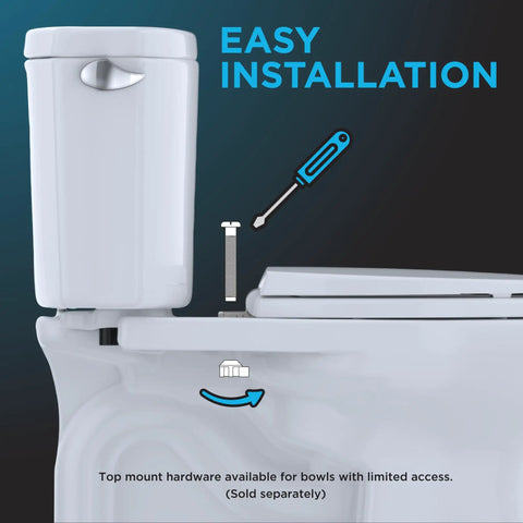 SoftClose Elongated Toilet Seat And Lid No Fuss Slow Close Action In Cotton White Durable High Gloss Polypropylene Quiet Easy Install