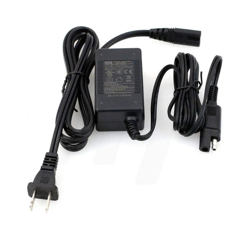 SAE 2-Pin AC DC Power Supply Adapter 12V 2A 24W for External Battery Cable in survey gear with Trimble HiPer