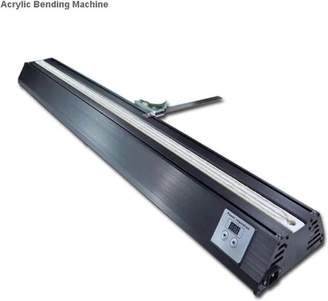 No Fuss Plug And Play Acrylic Heat Bender For Pvc Sheets Pro Grade Metal Bending Tool, black compact device with control panel.