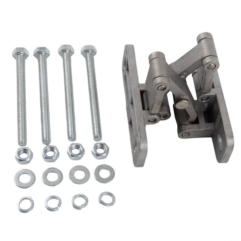 heavy-duty concealed stainless steel hinge with bolts and nuts for high load capacity doors