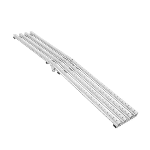 Heavy Duty Portable PE Conveyor Roller With Galvanized Iron Rail, Foldable Gravity Belt Table For Warehouse Unload And Loading Dock Tasks, iron rail section.