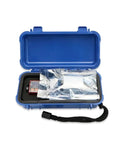 Built Tough Portable Pen Type Digital Leeb Hardness Tester in a blue protective case with packaging, ready for field use.