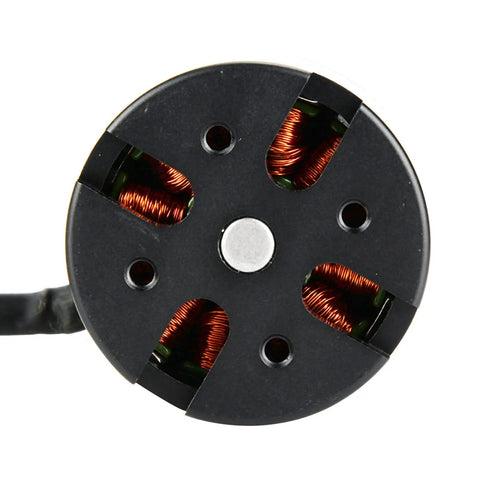 Top view of Sensored Brushless Motor 330KV 2500W for Electric Scooter and Skateboard with Hall Sensor and visible copper coils.