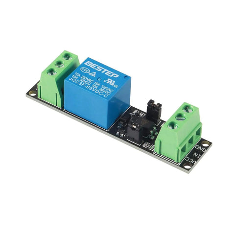 Six Pack 1 Channel Relay Module With 3V/3.3V High Level Trigger, Optocoupler Isolated Drive, DC Control Board, 10A 250VAC shown