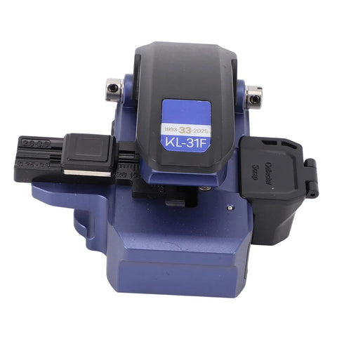 Optical Fiber Cleaver Auto Return 3 In 1 Fiber Optic Cutting Tool With Precise CNC Aluminum Alloy Build For 250um 900um 3.0mm Single Core And 2 To 12 Core Multi Fiber Cables, front view