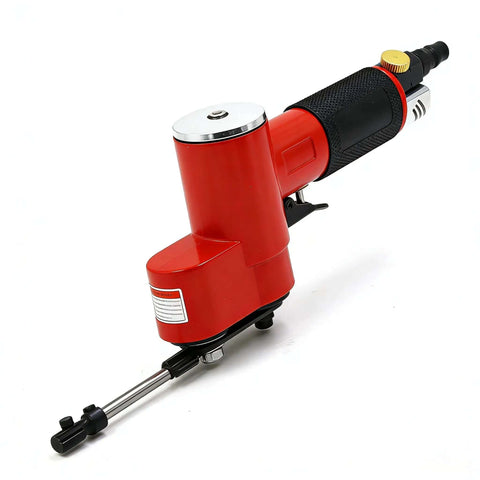 90 Degree Pneumatic Polisher Kit With Reciprocating Air Grinder Sander And 5 Rubber Buffing Heads For Narrow Mold Rib Gaps, CNC Texture Removal