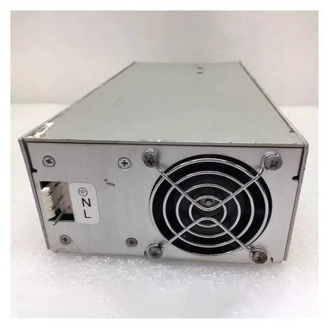 250W Industrial Switch Mode Power Supply With PFC 250 4000F Versatile 5V40A 12V10A 12V6A 5V3A Outputs Wide Input Range Porous Metal Housing And Cooling Fan For Low Noise Stable Heat Dissipation Safe For Heavy Duty Equipment, rear view