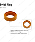 Swirl ring for LC40 Torch Kit For Tomahawk 625 Plasma Cutter 23pcs Consumables Set With 10 Electrodes 10 Nozzles 2 Swirl Rings