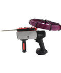 Heavy Duty Electric Pipe Threader Fueled By Peppy Brushless Motor with 50ft TEP cable and ergonomic grip design.