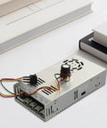 200A Peak DC Motor Controller For 12V To 48V Systems With Reversible Forward Reverse Control High Current Regulator Brushed DC Motor Driver Module Industrial Potentiometer, metal case with wiring