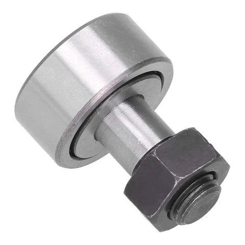 Cam Follower Bearing Stainless Steel Needle Roller Bearing Bolt Stud Type For Machine Tools And Industrial Equipment, Heavy Duty Load Capacity, Low Friction, Durable Precision, Smooth Operation on threaded stud