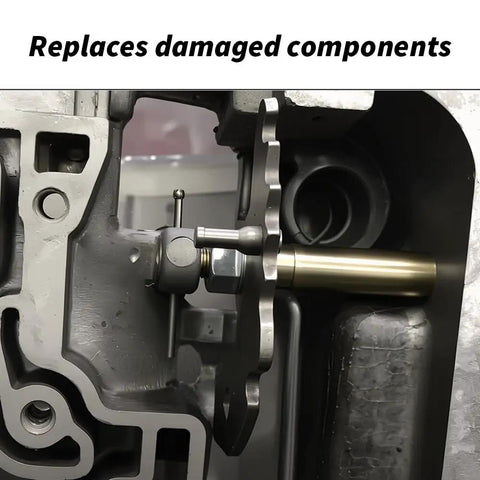 TH400 Transmission Manual Shift Shaft Kit For GM TH400 Upgrade OEM 38511-05K Includes Shift Shaft, Flange Nuts, O-Ring, Seal And All Hardware For Smooth, Precise Shifts And Beefed-Up Long-Lasting Performance. installed in transmission case