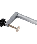 Pro Grade Bench Dog Clamp For 19mm Dog Holes, Aluminum Alloy Hold Down With Adjustable Pressure, 70mm Capacity close-up view.
