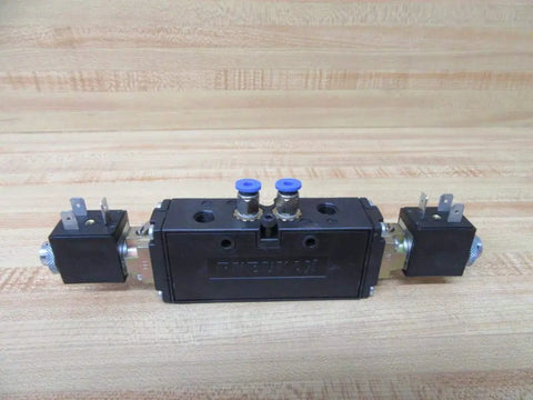 Premium Industrial Solenoid Valve 24 Volt Dc Two Way Flow Control With Eighth Inch Npt Ports Top Shelf Performance And Hella Durable Construction Built For Smooth Operation In Any Pneumatic Workflow