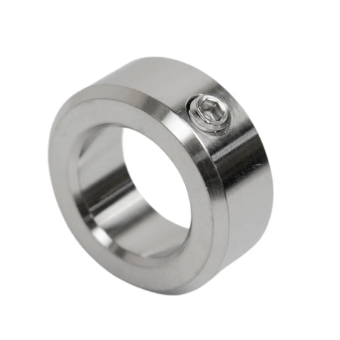 Stainless Steel Set Screw Shaft Collar One Inch Bore One And Five Eighths Inch Outer Diameter Five Eighths Inch Width for machinery