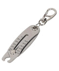 Portable Precision Thread Size Checker Made Of 201 Stainless Steel Quick Hand Gauge for nuts and screws with keychain attachment