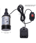 Heavy Duty Cordless Submersible Sump Pump Slurps Up Standing Water In A Flash While Its Brushless Motor Runs Cool And Handles Flood Cleanup Effortlessly All Day Long with 4.5m cord and switch.