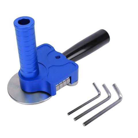 Stainless Steel Sheet Metal Roller Break Bender For DIY And Pro Shops, Handles Galvanized Iron Copper Aluminum, blue handle tool with hex keys