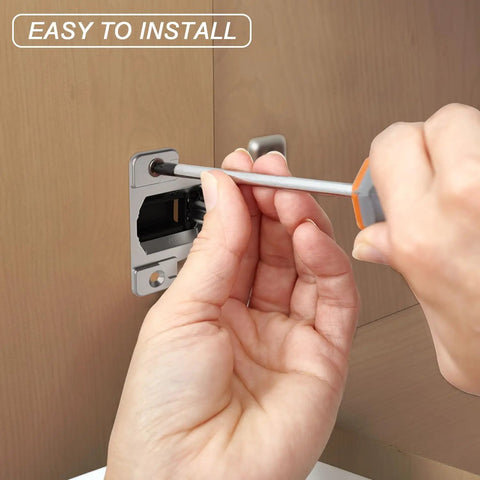 Boss Grade Cabinet Hinges For Face Frame Doors With Slick 110 Degree Swing Heavy Duty Build No Sweat Screw On Install Comes Full Eight Pack Mounting Plates Not Included