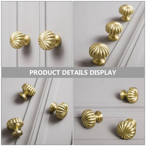 Solid Brass Drawer Knob And Cabinet Pull Handle 30mm Gold Finish For Kitchen Cabinets Dressers And Home Furniture Hardware With Vintage Decorative Cabinet Knobs And Dresser Pulls