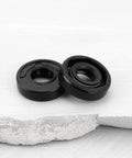 LT Easiyl 2-pack rotary shaft oil seals, 8x18x5 mm, black, for Milwaukee 2771-20 transfer pump